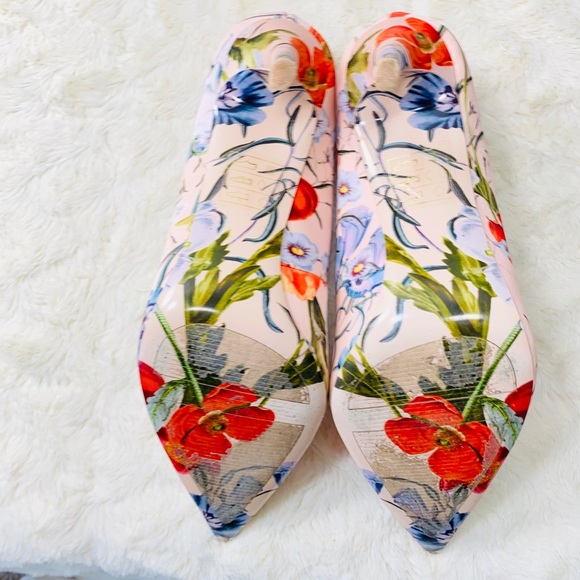 Aldo Floral Fabric Heels - Picture 12 of 16